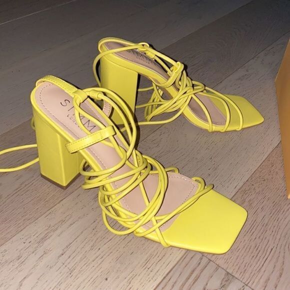 Simmi London Shoe Bundle.‎ Square Toe Chunky Heels Size 6 - Picture 3 of 6